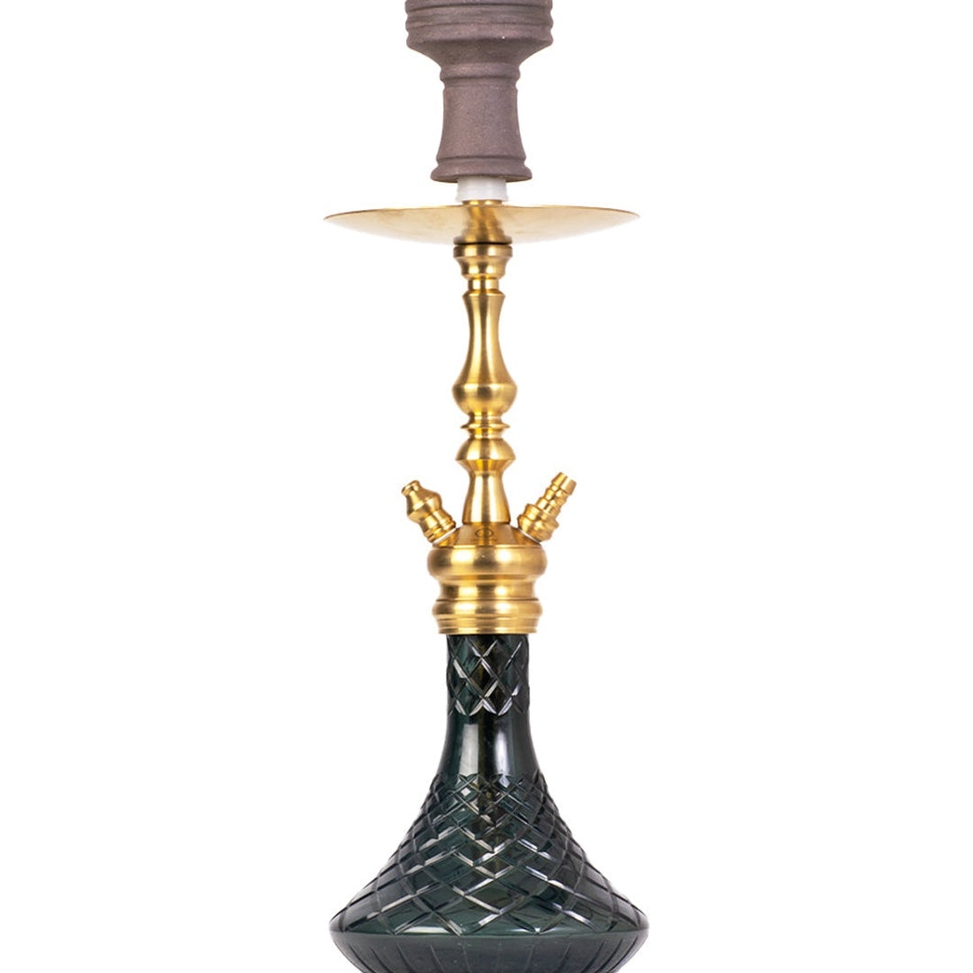COCOYAYA Simba Hookah - Gold Stem & Black Base