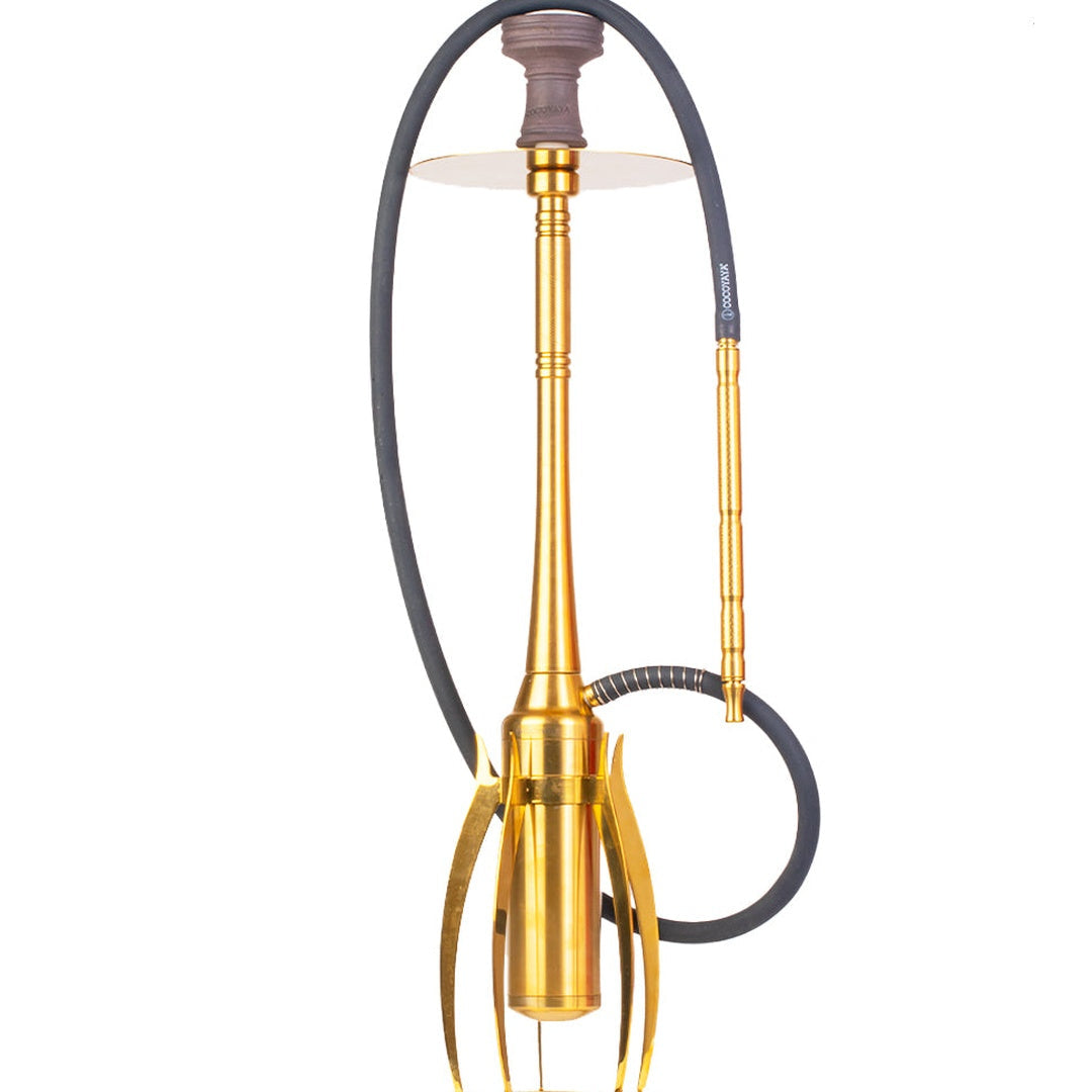 COCOYAYA Slim Sparta Hookah - Golden