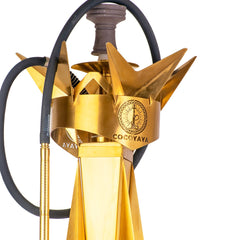 COCOYAYA Stella Hookah - Golden