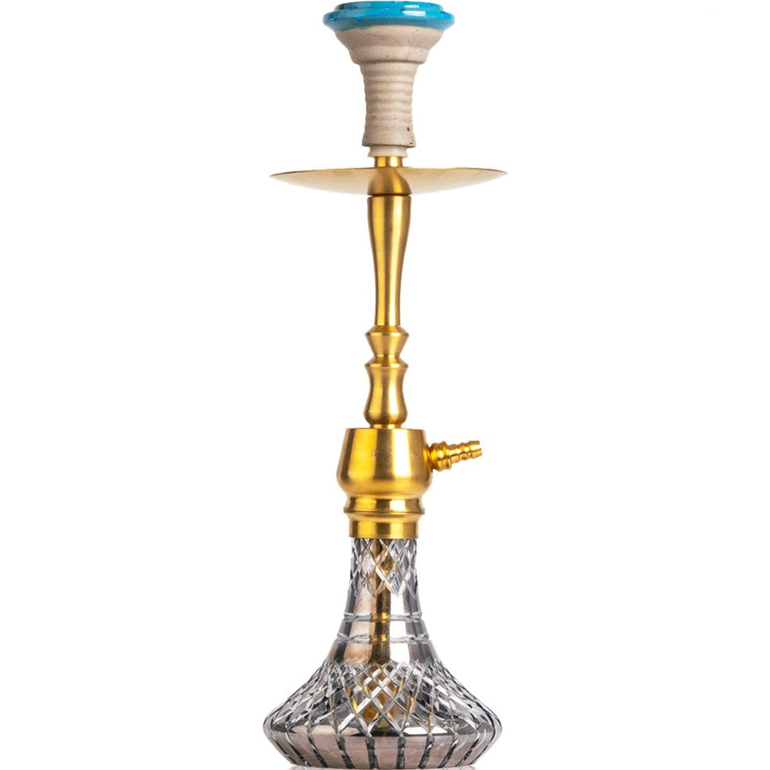 COCOYAYA Tokyo X Hookah - Golden Stem & Cut Glass Base