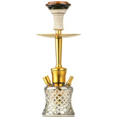 COCOYAYA Tom 2.0 Hookah - Gold Stem & Cut Glass Base