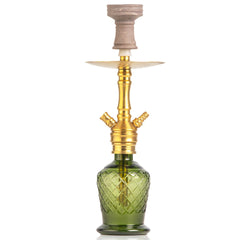 COCOYAYA VIP Amy Hookah - Gold Stem & Green Base