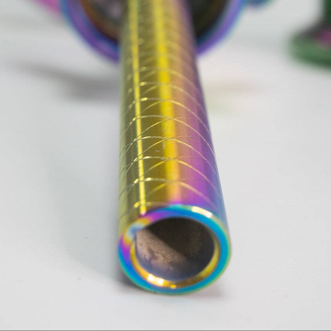 COCOYAYA VIP Amy Hookah - Rainbow Stem & Green Base