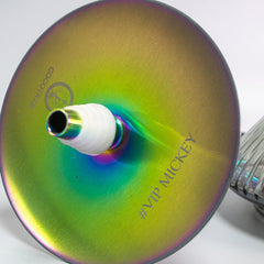 COCOYAYA VIP Micky Hookah - Rainbow Stem & Cut Glass Base