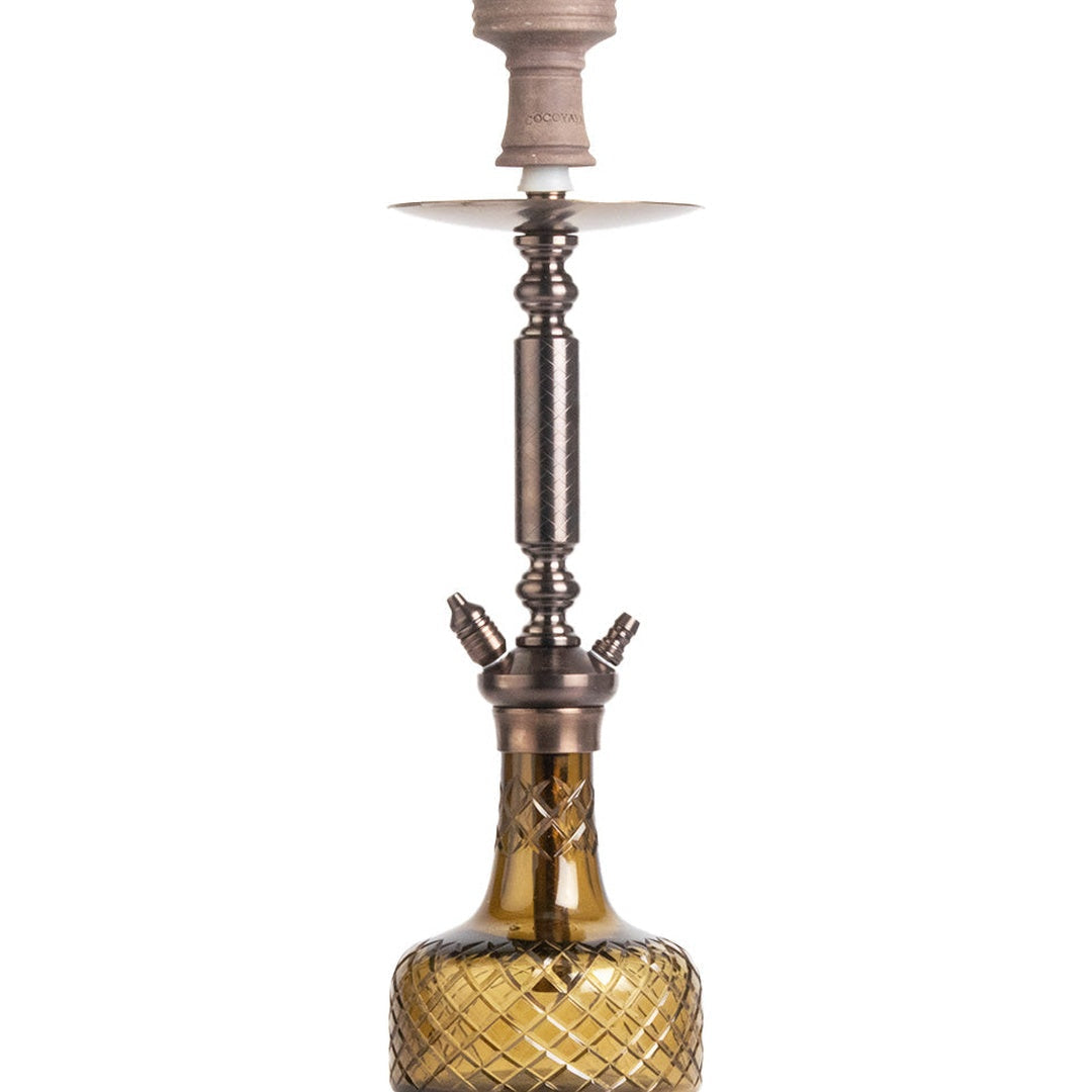 COCOYAYA Valencia Hookah - Bronze & Grey Base