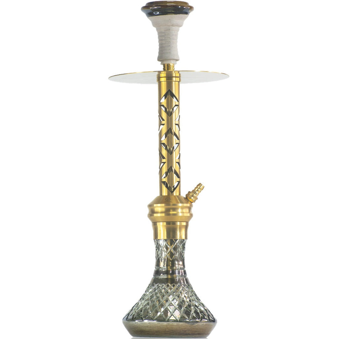COCOYAYA Valeria Gem Hookah - Gold Stem & CGB Base