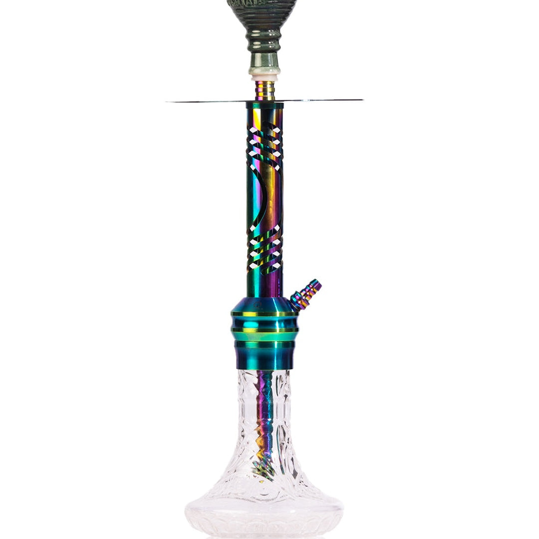 COCOYAYA Valeria Hookah - Rainbow (Transparent Base)