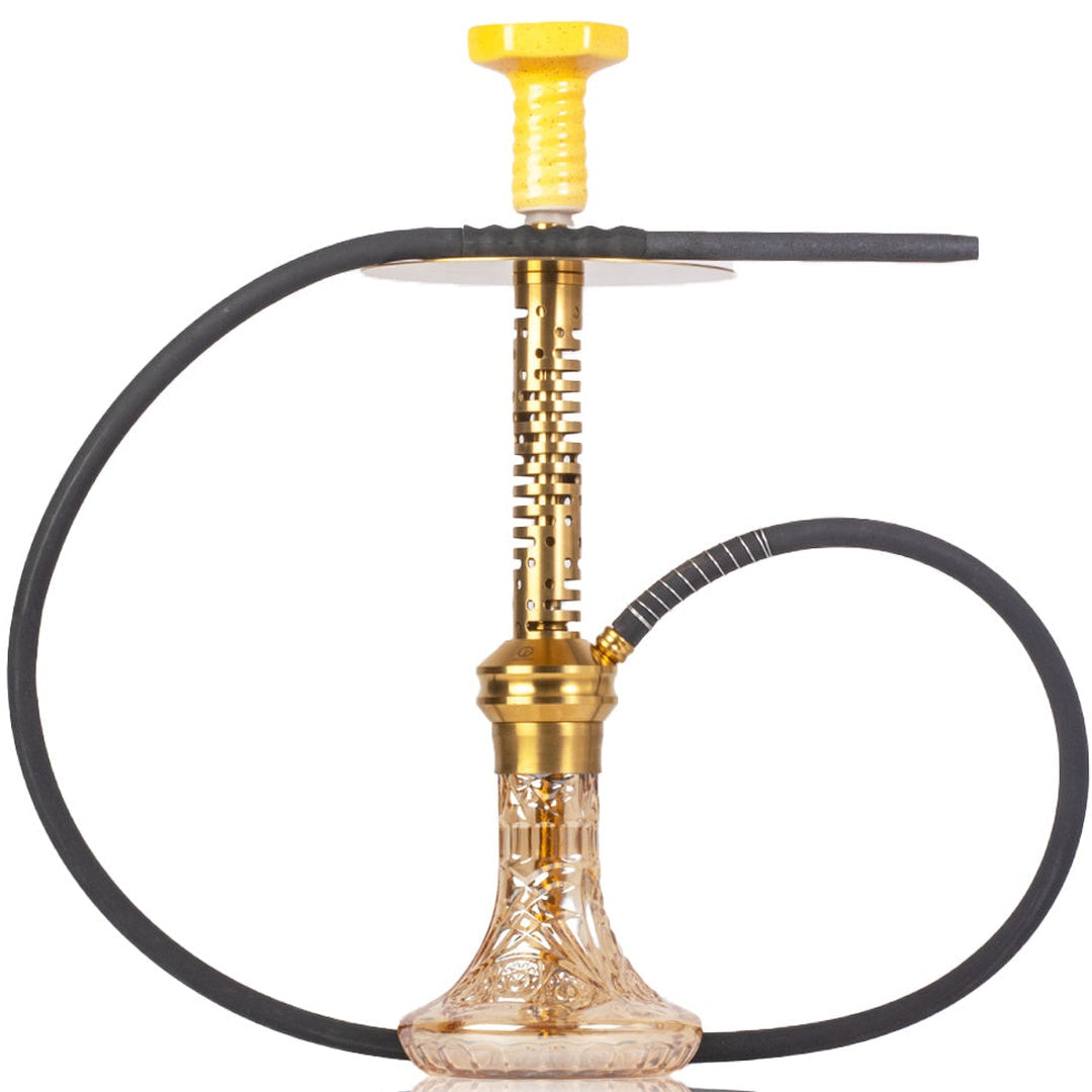 COCOYAYA Valeria Hexa Hookah - Gold Stem & Gold Base
