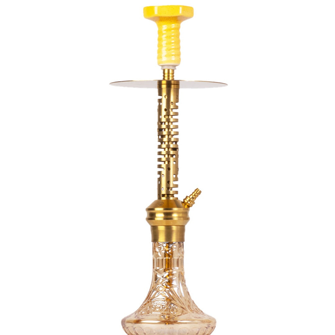 COCOYAYA Valeria Hexa Hookah - Gold Stem & Gold Base