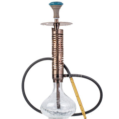 COCOYAYA Vivanta Hookah (Ferro Series) - Bronze Stem & Round Base