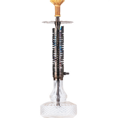 COCOYAYA Vivanta Hookah (Ferro Series) - Bronze Stem & Transparent Base