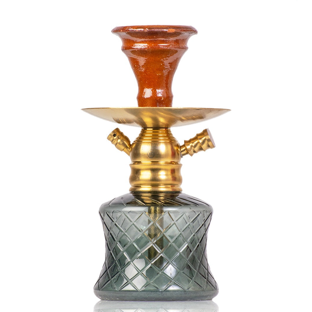 COCOYAYA X14 Hookah - Gold & Grey Base