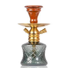 COCOYAYA X14 Hookah - Gold & Grey Base