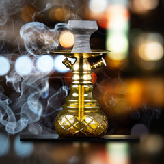 COCOYAYA X5 Hookah - Golden & Goldish Base