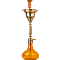 COCOYAYA Yara Hookah - Golden Stem (Amber Base)