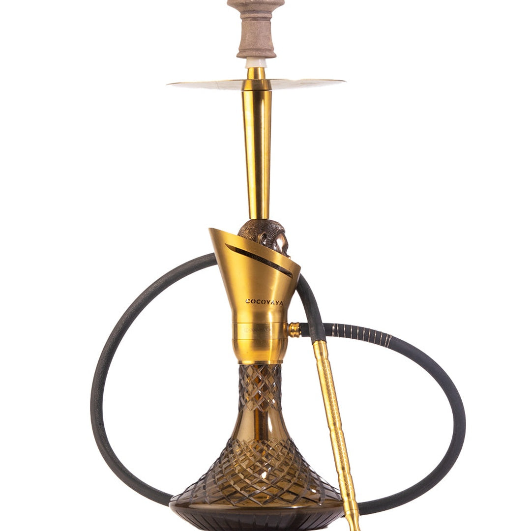 COCOYAYA Baku Hookah - Golden (Grey Base)
