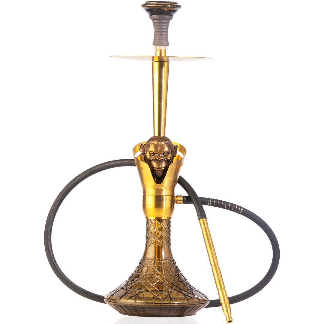 COCOYAYA Baku Kong Hookah - Golden (Grey Base)