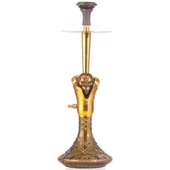COCOYAYA Baku Kong Hookah - Golden (Grey Base)