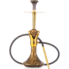 COCOYAYA Baku Kong Hookah - Golden (Grey Base)
