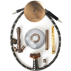 COCOYAYA Barcelona Hookah - Bronze & Black Base