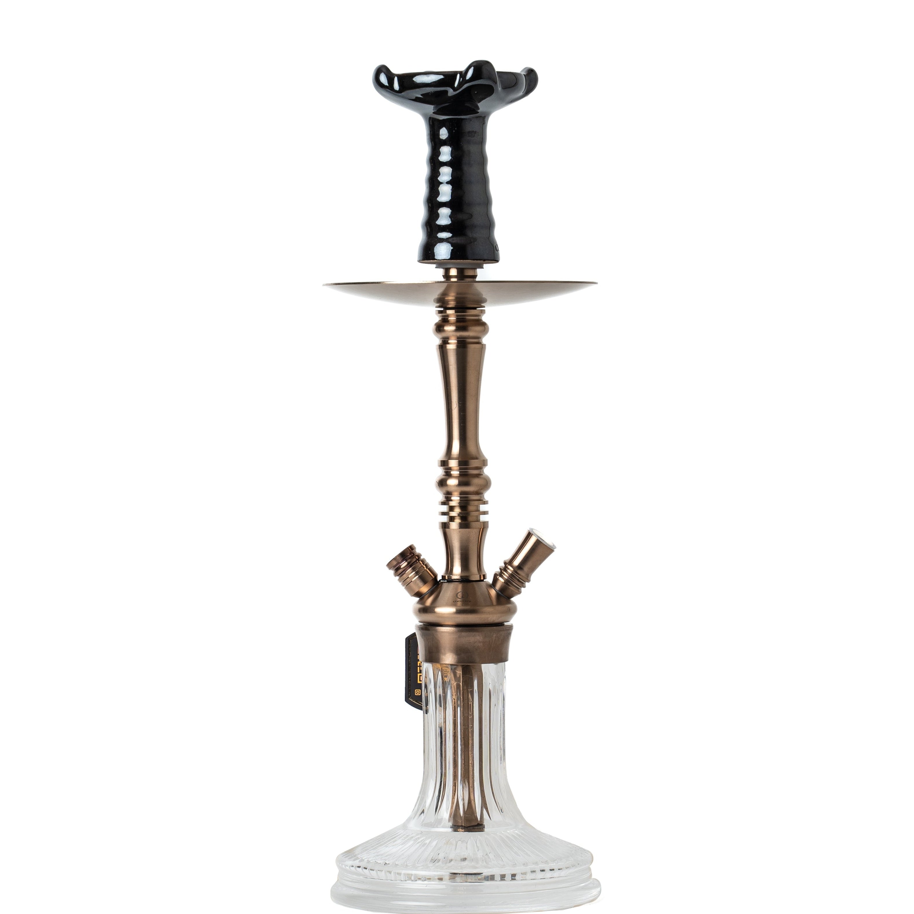 COCOYAYA Barcelona Hookah - Bronze & Transparent Base