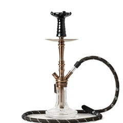 COCOYAYA Barcelona Hookah - Bronze & Transparent Base
