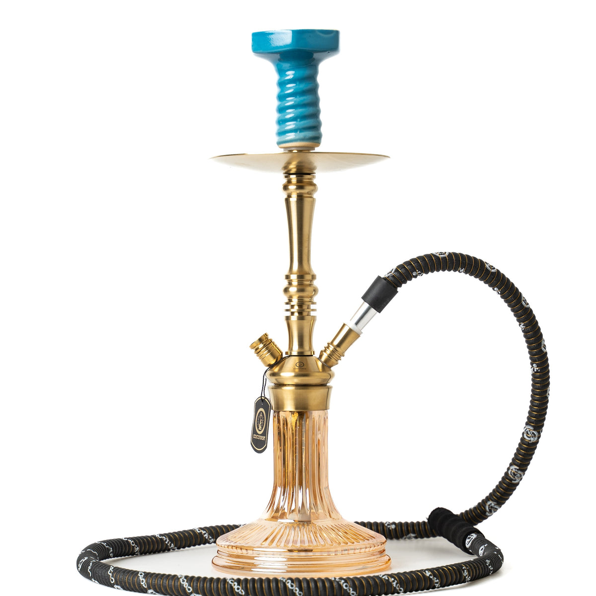COCOYAYA Barcelona Hookah - Golden & Amber Base