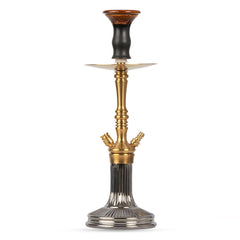 COCOYAYA Barcelona Hookah - Golden & Grey Base
