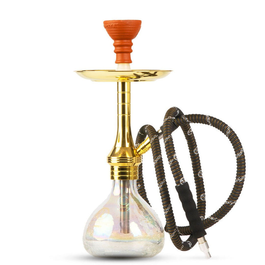 COCOYAYA Bobby Hookah - Golden Crackle Base
