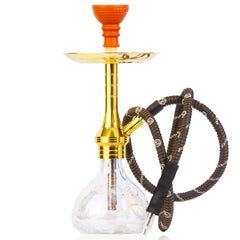 COCOYAYA Bobby Hookah - Golden (Transparent Base)