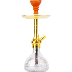 COCOYAYA Bobby Hookah - Golden (Transparent Base)