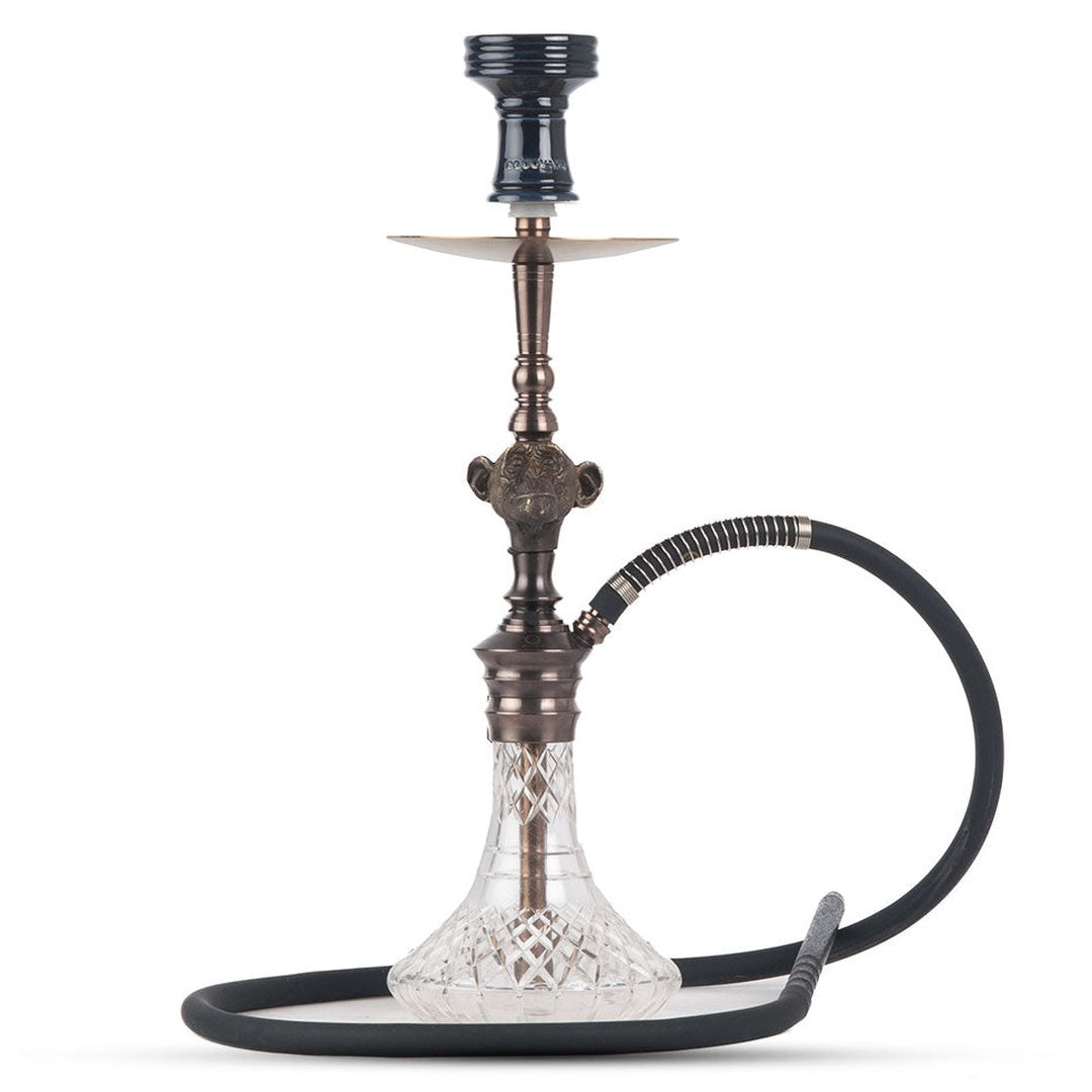 COCOYAYA Bonobo Hookah - Bronze & Transparent Base