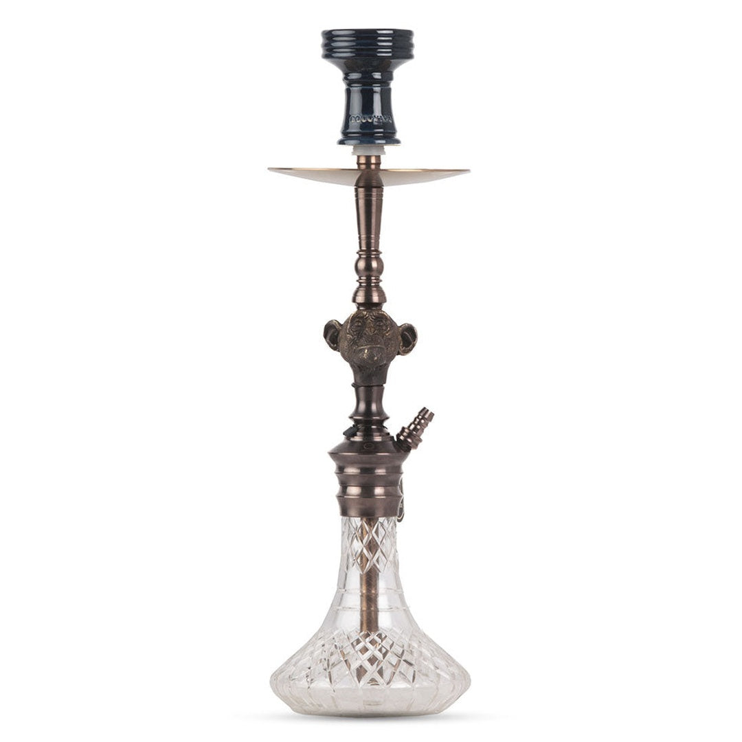COCOYAYA Bonobo Hookah - Bronze & Transparent Base