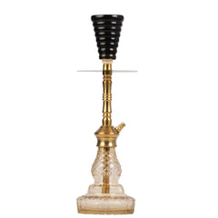 COCOYAYA Britto Hookah - Gold & Goldish Base