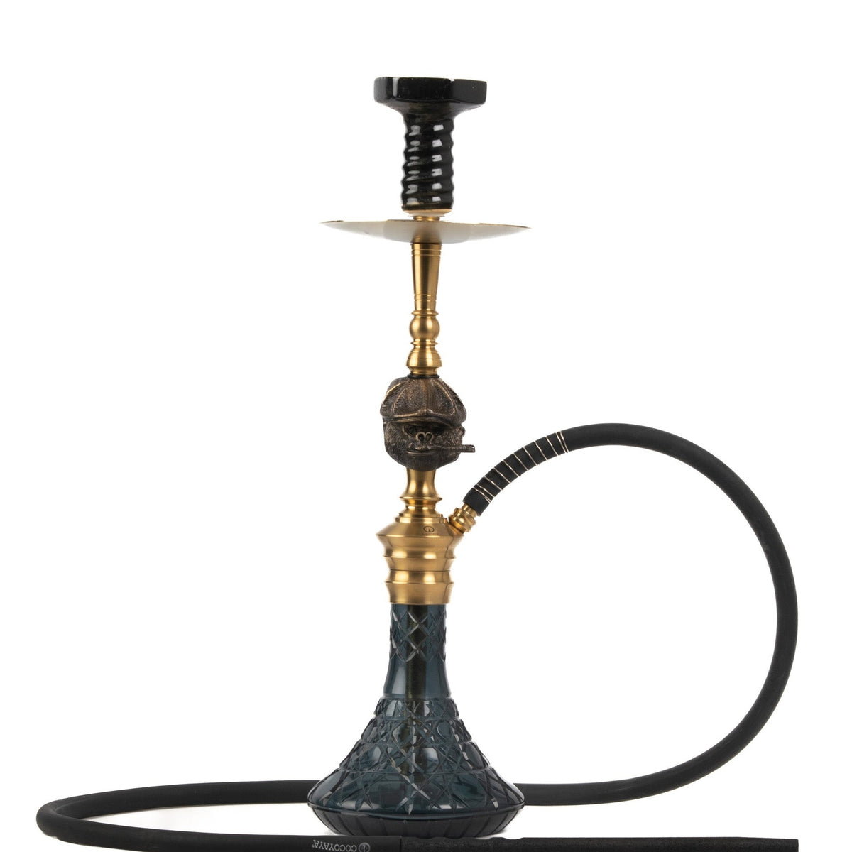 COCOYAYA Cigar Hookah (Bohemian Series) - Golden & Black