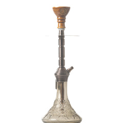 COCOYAYA Gene Hookah - Grey Base & Bronze Stem