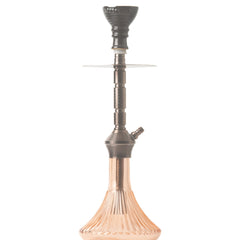 COCOYAYA Gene Hookah - Pink Base & Bronze Stem