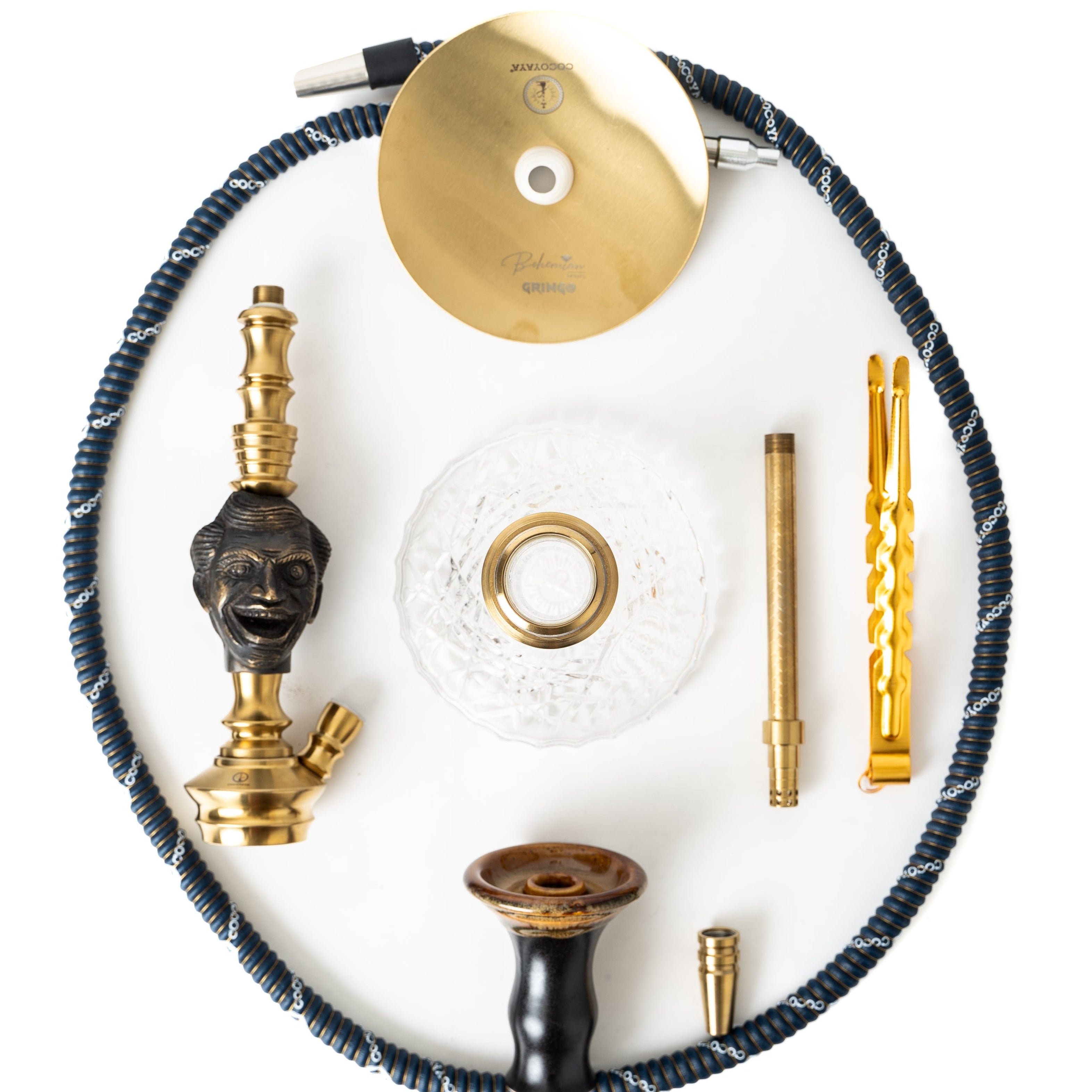 COCOYAYA Gringo Hookah - Bohemian Series (Golden)