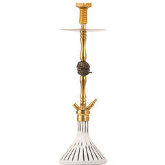 COCOYAYA Jungle Series Cigar Hookah - Golden (White Base)
