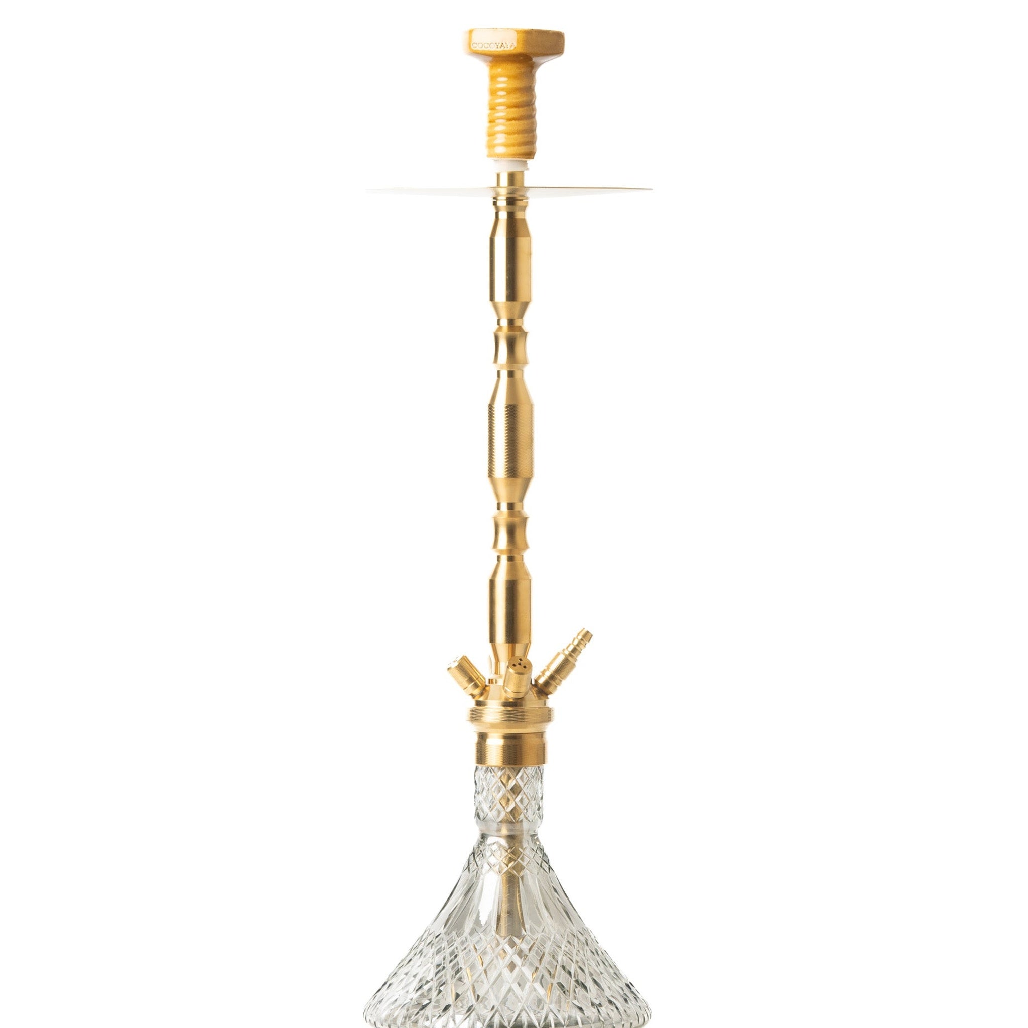 COCOYAYA King Series Hookah - Gold