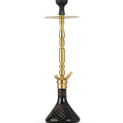 COCOYAYA King Series Hookah - Golden & Black Base