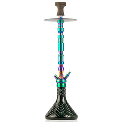 COCOYAYA King Series Hookah - Rainbow (Black Base)