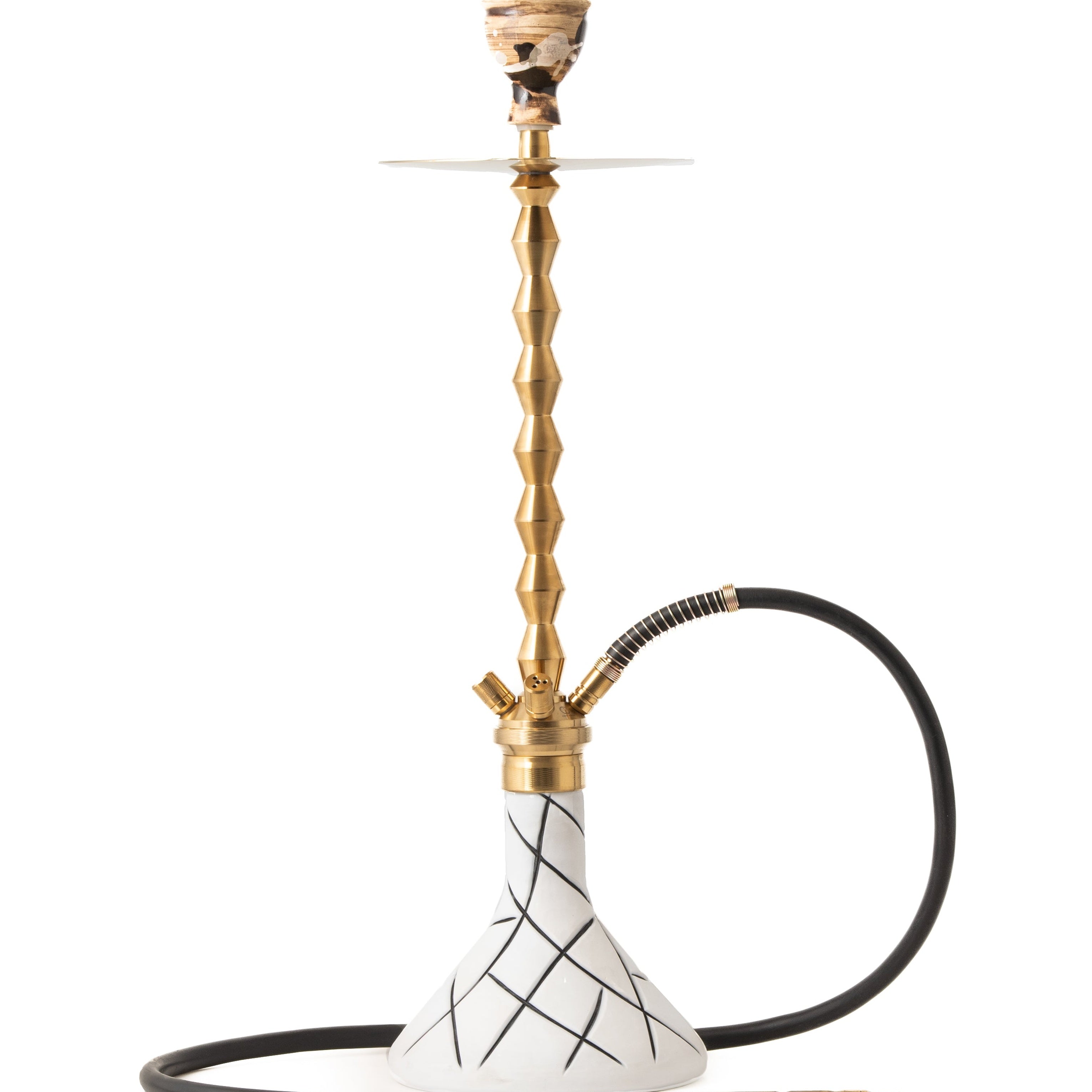 COCOYAYA King Series Hookah - White Edition