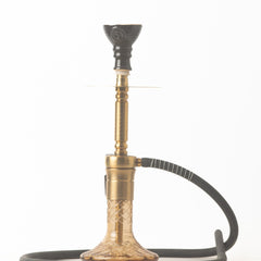 COCOYAYA Lala Hookah - Amber Base & Golden Stem