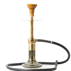 COCOYAYA Lala Hookah - Crackle Base & Golden Stem