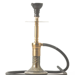 COCOYAYA Lala Hookah - Grey Base & Golden Stem