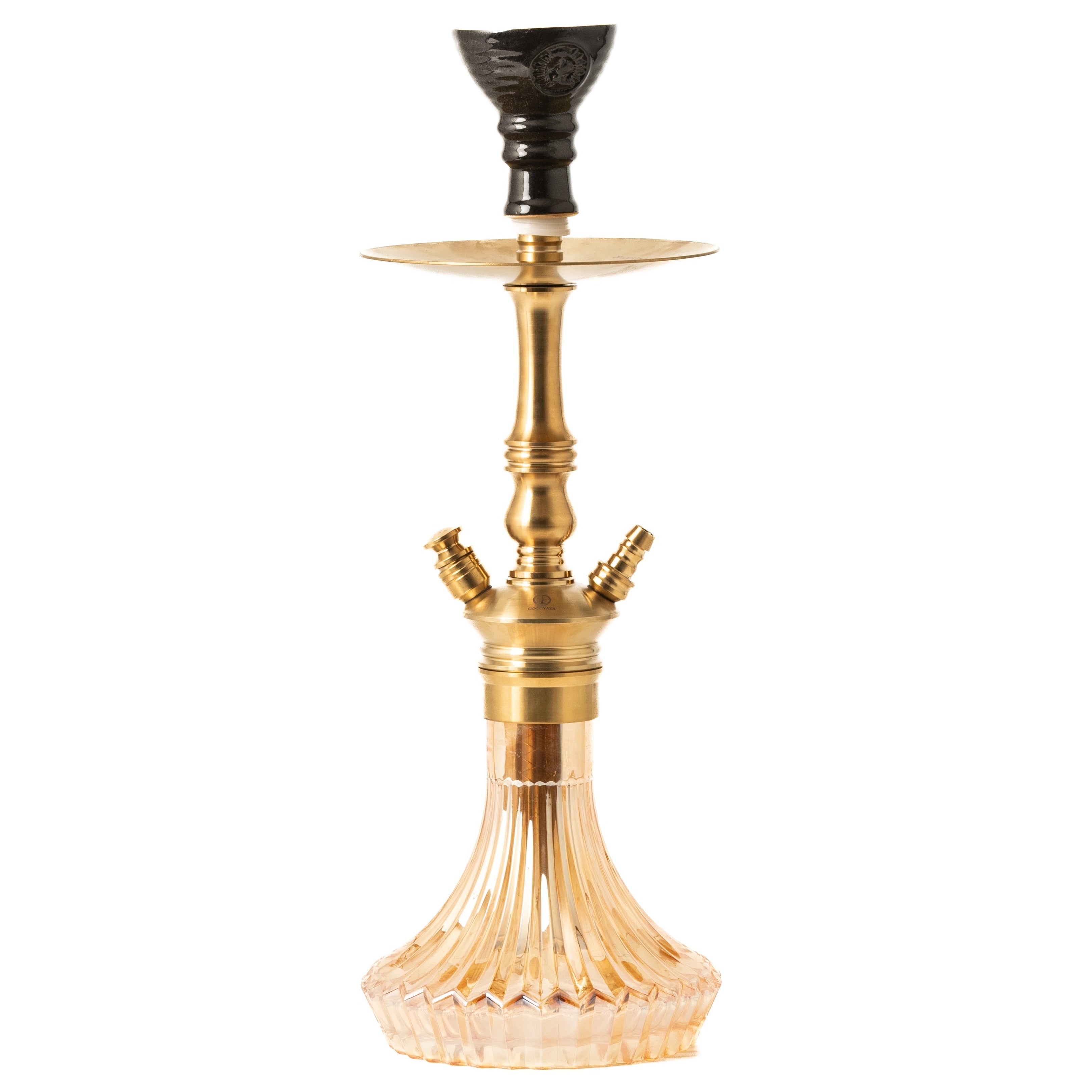 COCOYAYA Madrid Hookah - Golden (Gold Base)