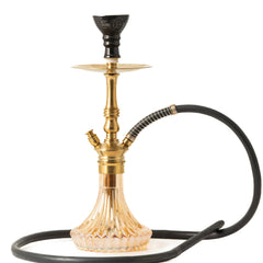 COCOYAYA Madrid Hookah - Golden (Gold Base)