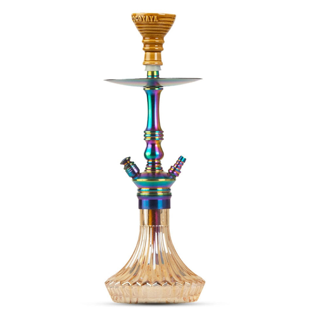 COCOYAYA Madrid Hookah - Rainbow (Amber Base)
