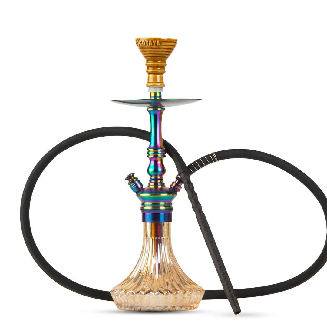 COCOYAYA Madrid Hookah - Rainbow (Amber Base)